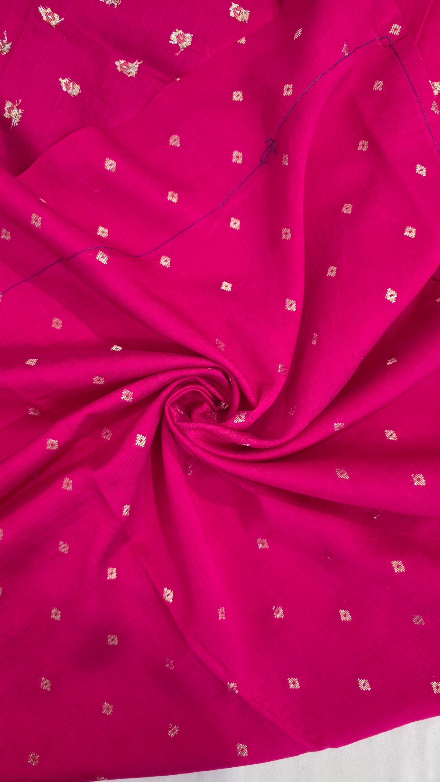 Blue Banarasi silk Figure Saree