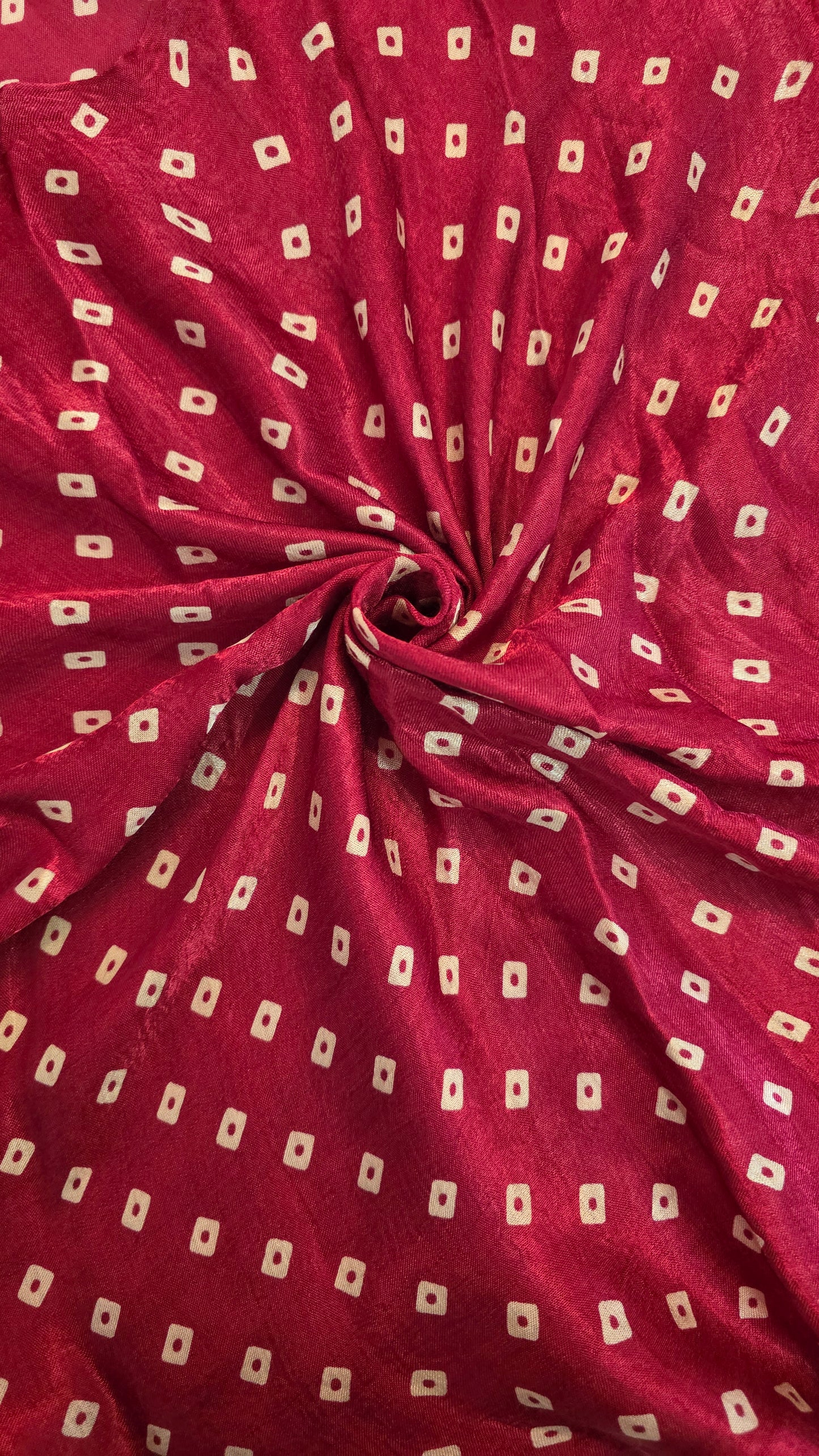 Pink Semi Modal Bandini Silk Saree