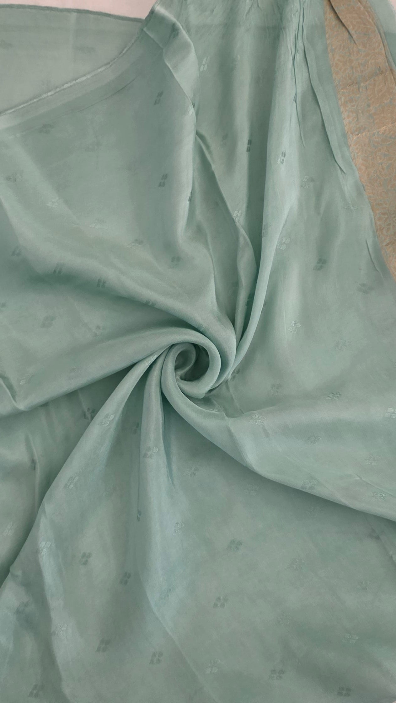 Purple Semi Mysore Silk Saree