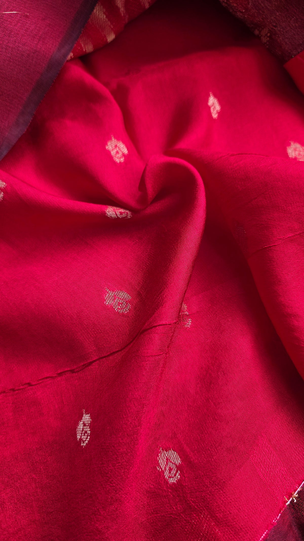 Red Banarasi border|Silk Saree