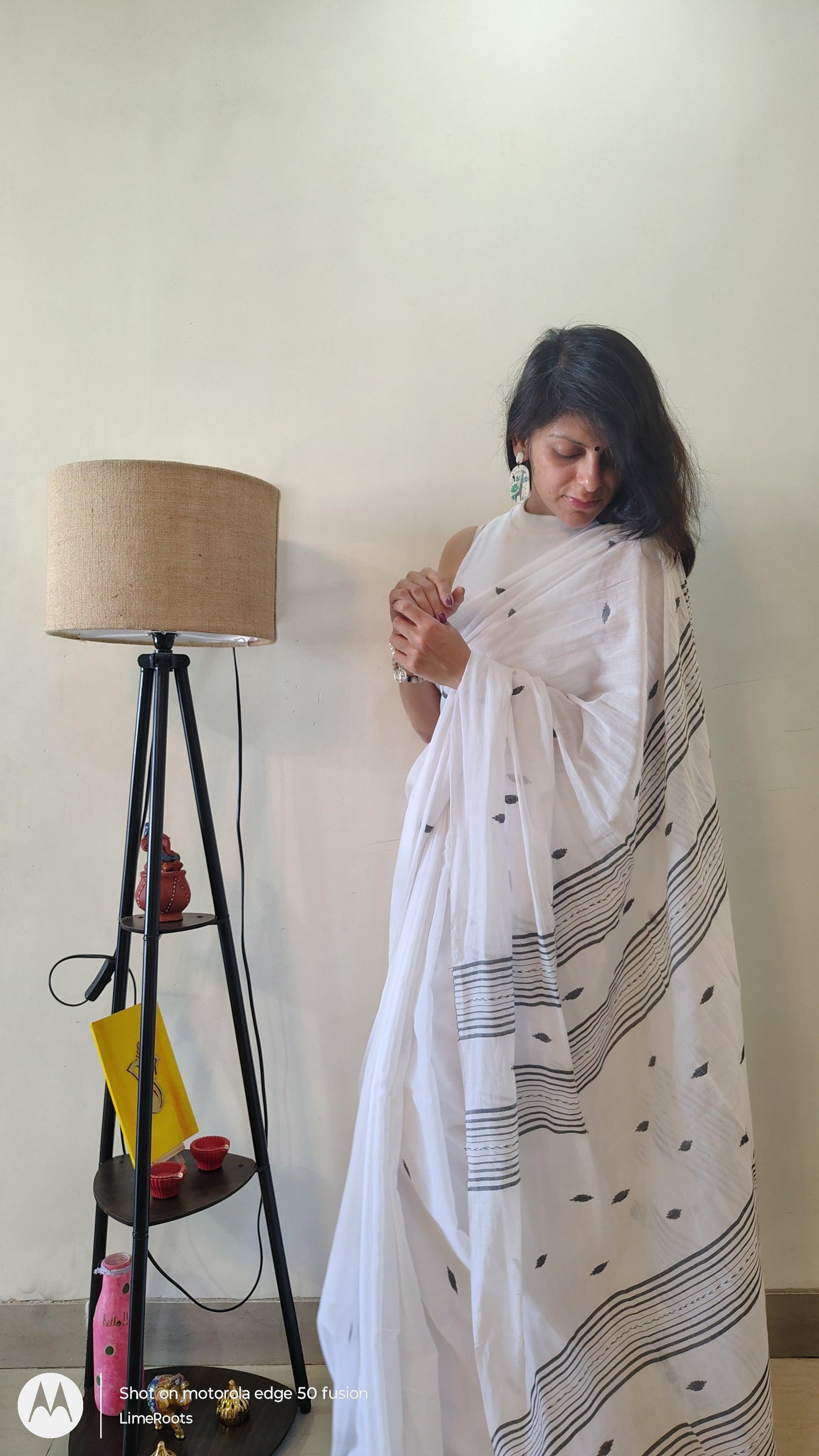 MULMUL SAREE - FULL VIEW 2