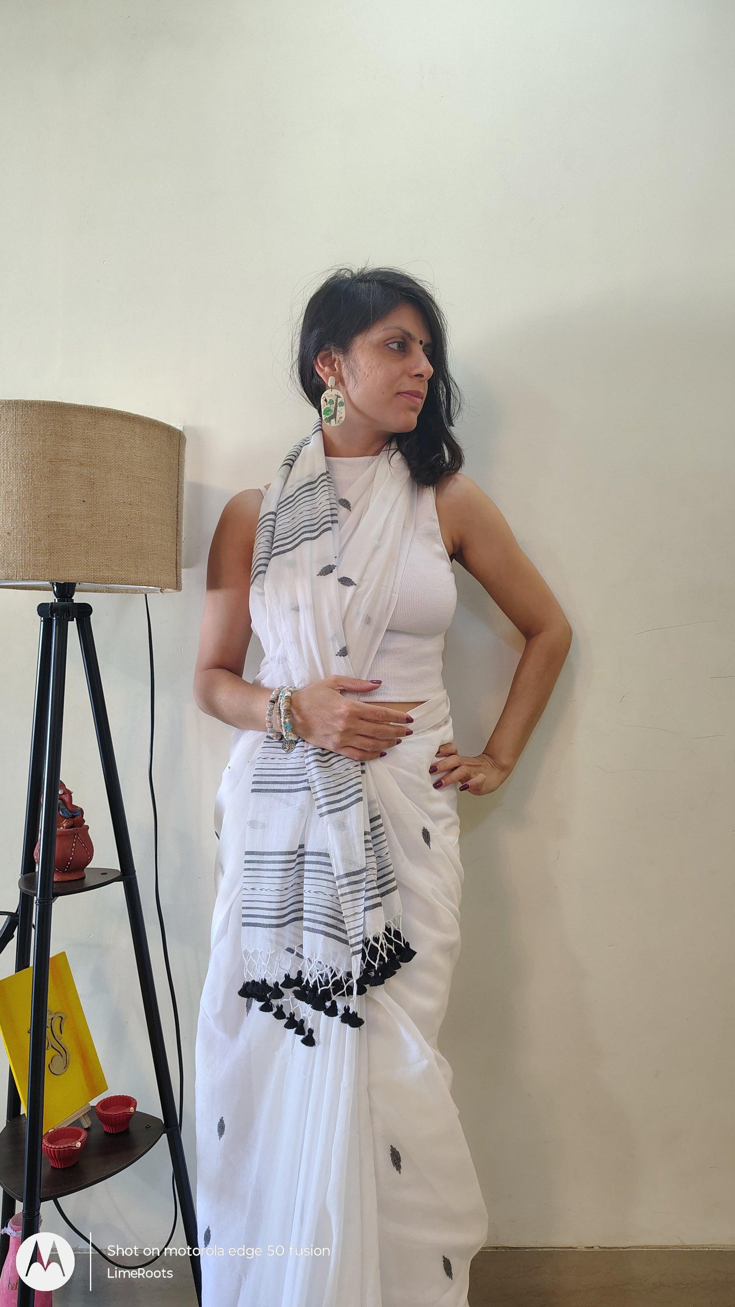MULMUL SAREE - FULL VIEW 3