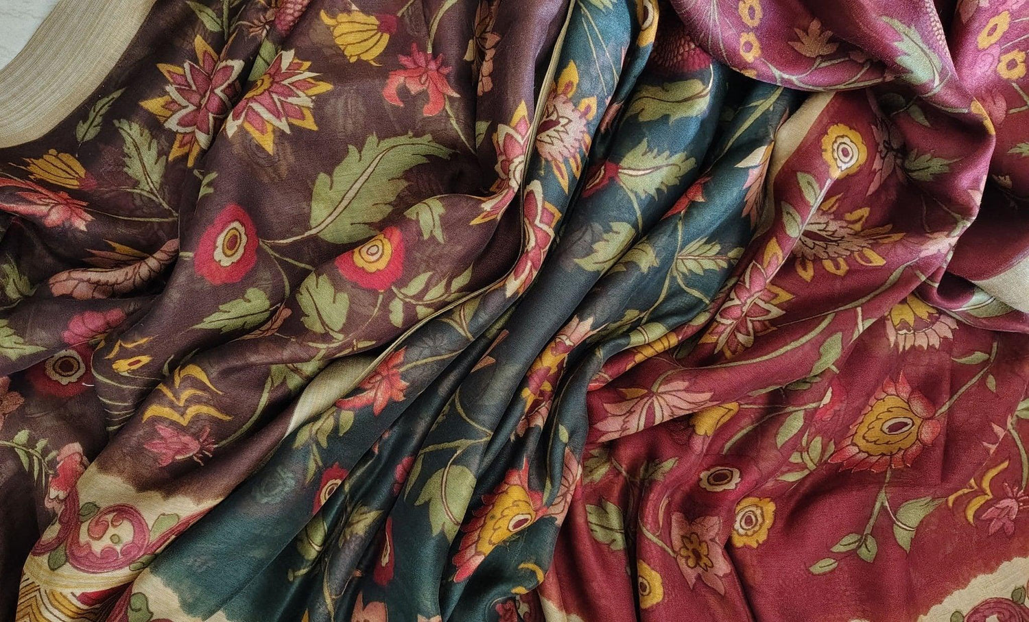 LINEN SAREES - Limeroots