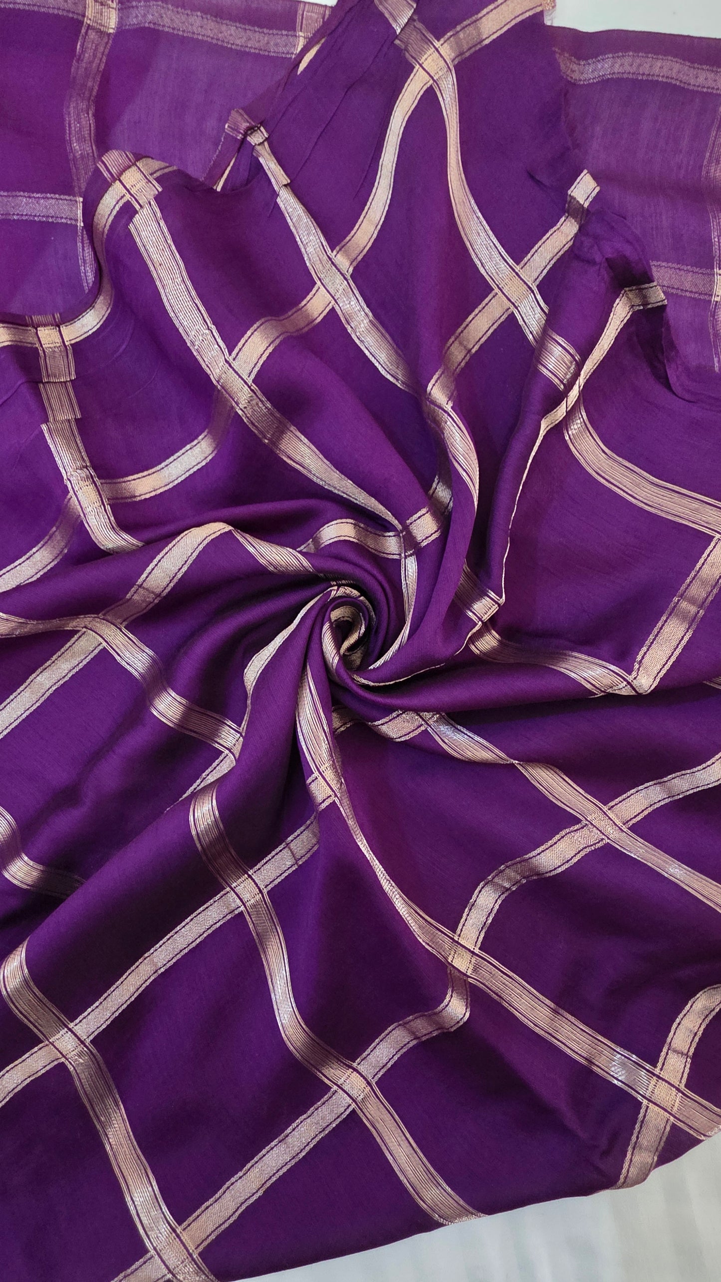 Pink  Viscose Silk Saree