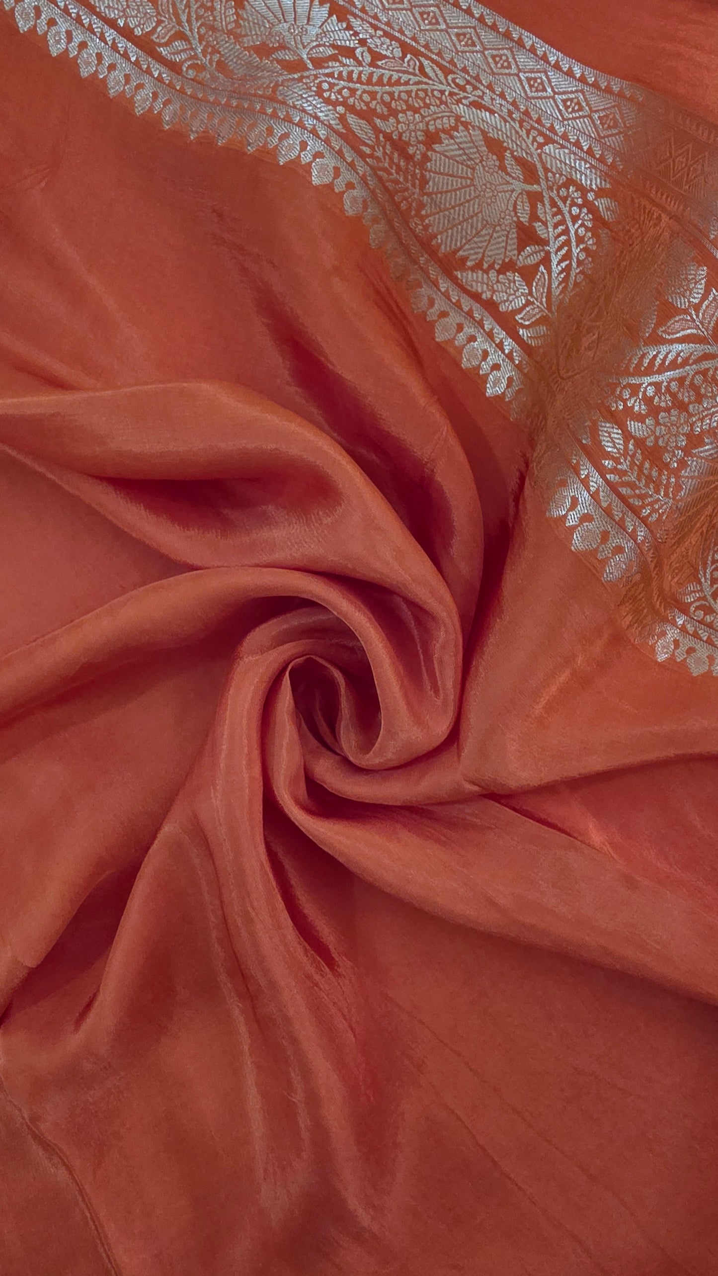 Pink Semi Mysore Silk Saree