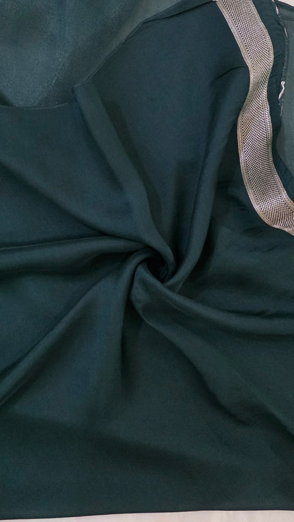 Blue Banarasi Tissue Saree