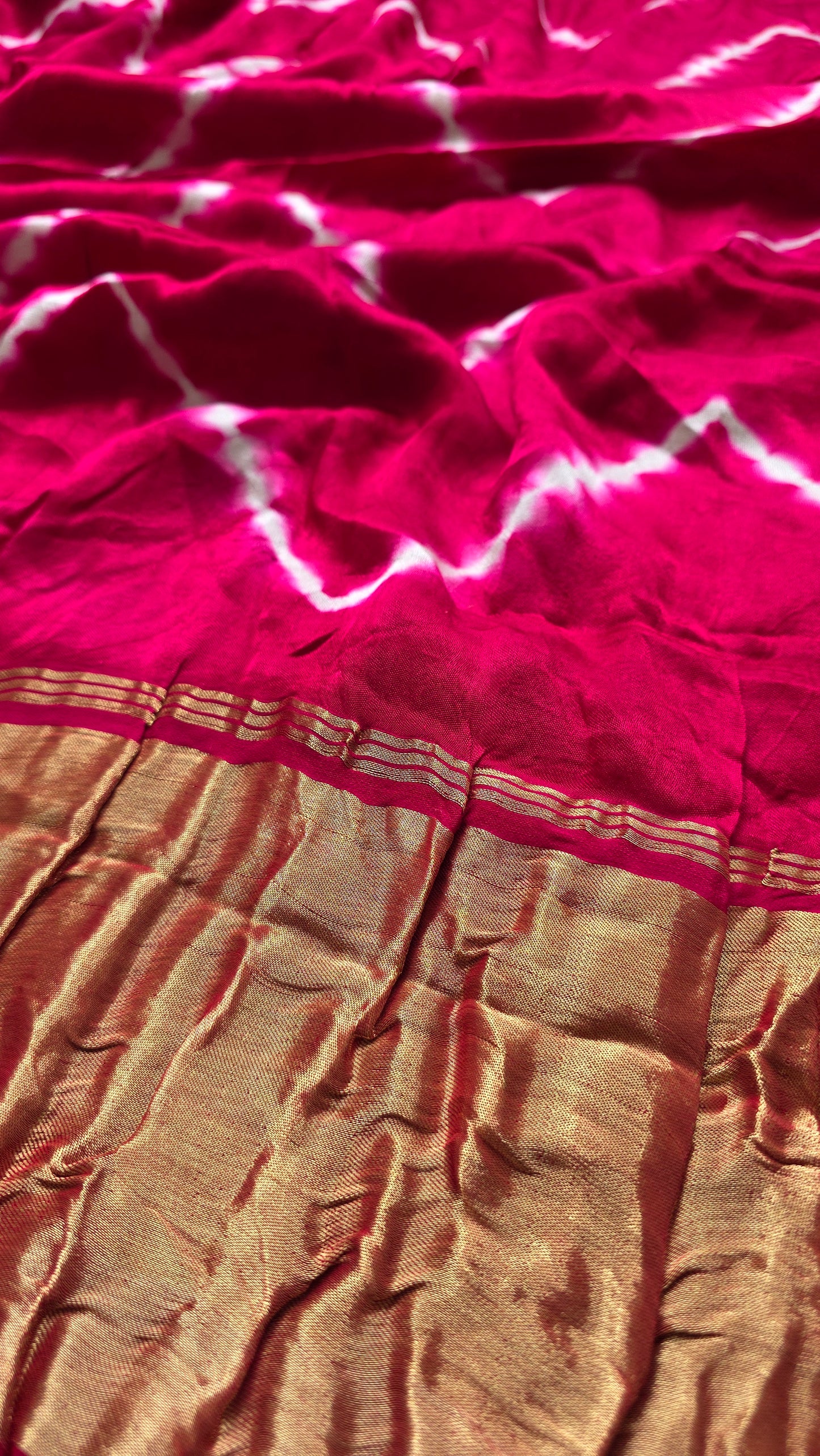 Boond | Pink Leheriya Modal Silk