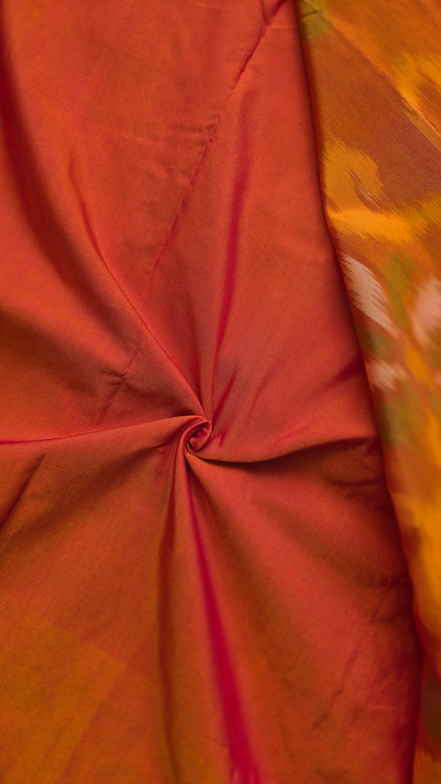 Rani | Pink Pochampally Pure Silk cotton Saree
