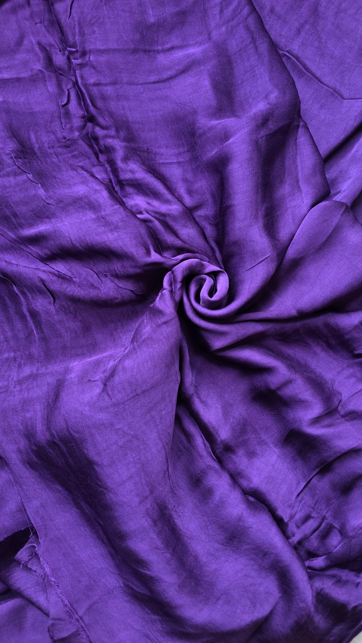 Aura  deep purple soft plain modal | Tissue pallu
