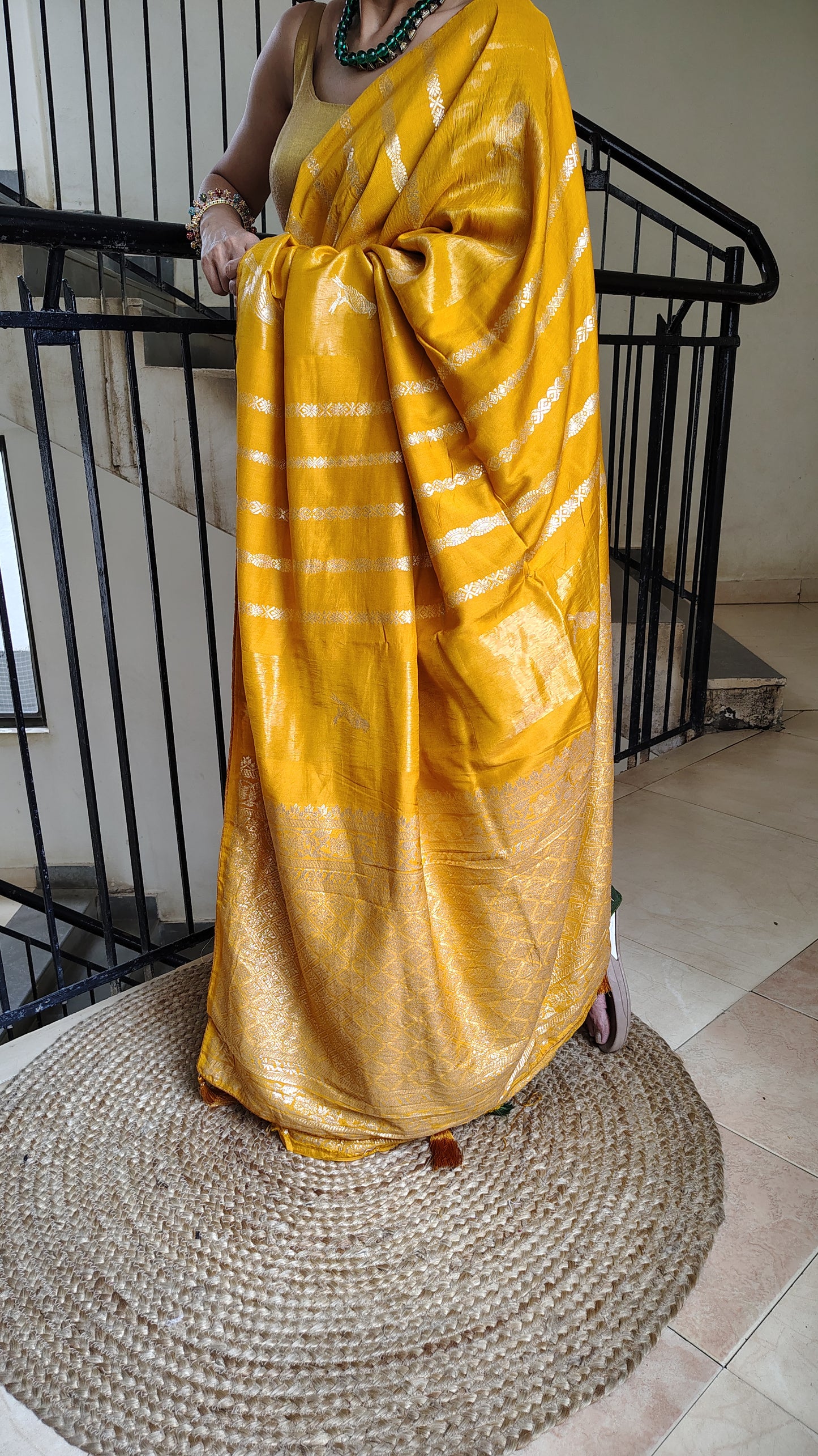 Soft Bangalore Silk Saree – festive and lightweight