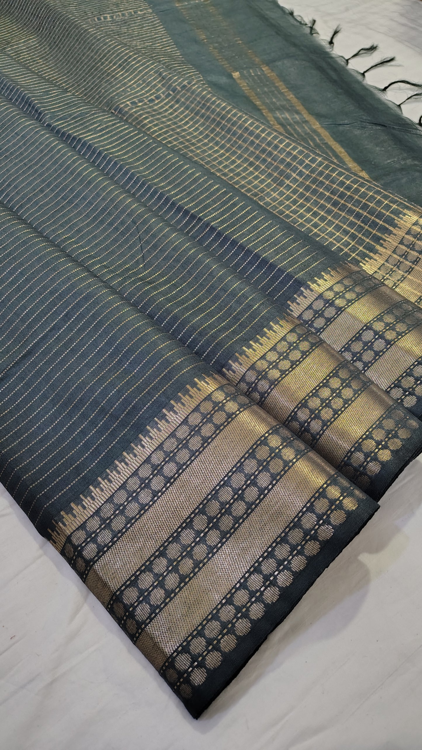 Elegant BHAGALPURI SILK Designer Saree – Budget-Friendly Ethnic Wear