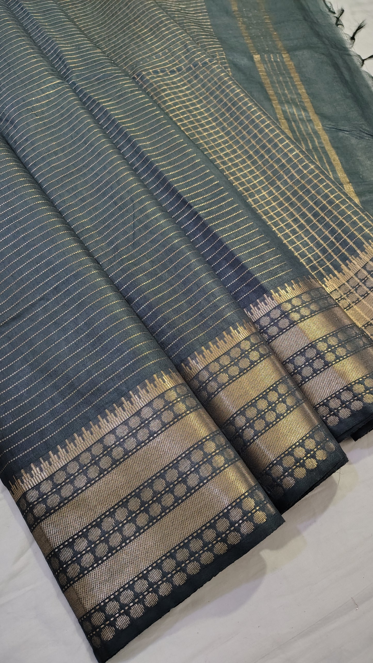 Elegant BHAGALPURI SILK Designer Saree – Budget-Friendly Ethnic Wear