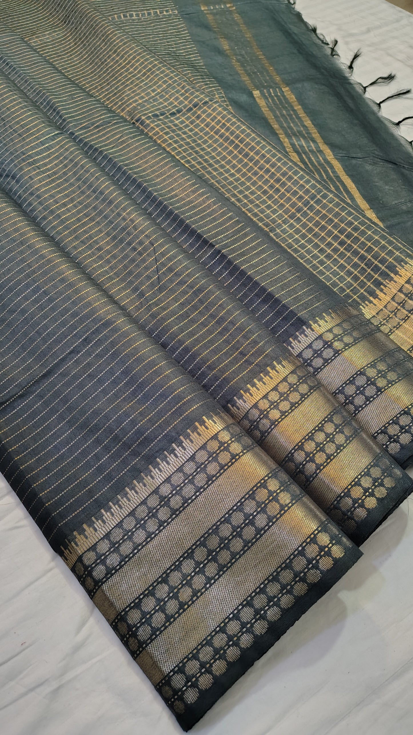 Elegant BHAGALPURI SILK Designer Saree – Budget-Friendly Ethnic Wear