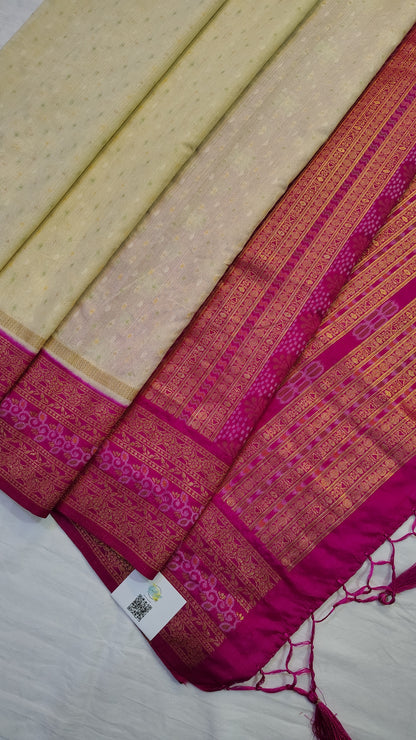 Traditional TUSSAR SILK Saree – Perfect for Festive and Wedding Looks