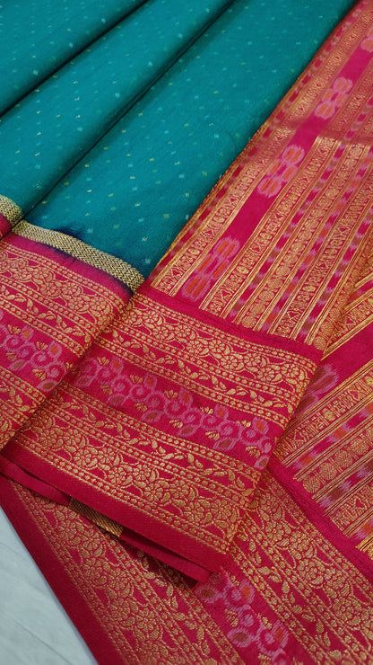 Traditional TUSSAR SILK Saree – Perfect for Festive and Wedding Looks