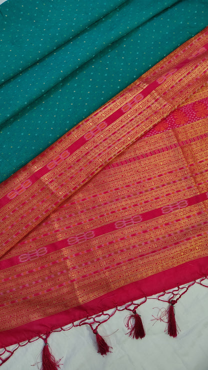 Traditional TUSSAR SILK Saree – Perfect for Festive and Wedding Looks