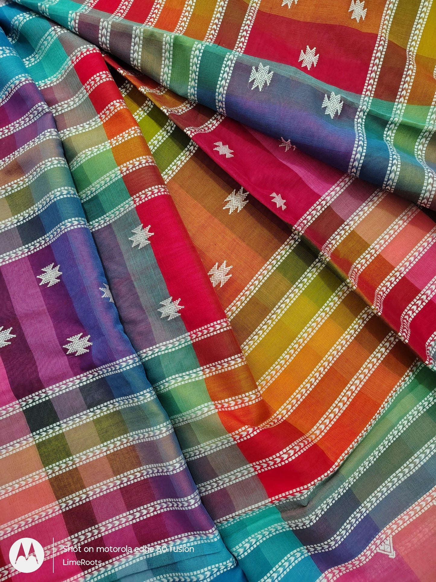 BHUJODI MULTICOLOR PINK, DESIGN 3