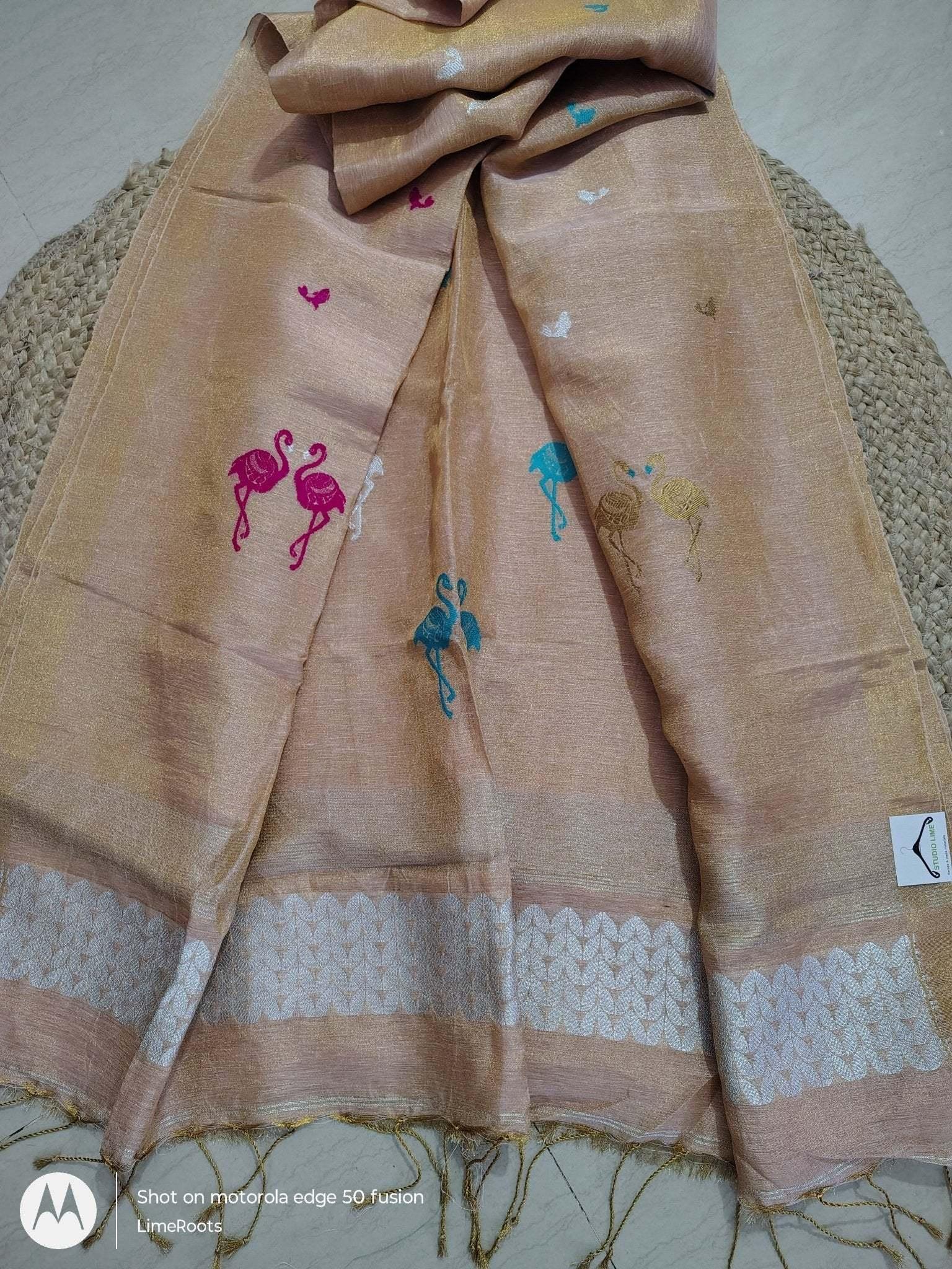 JATAKA- Two tone Peach, design view