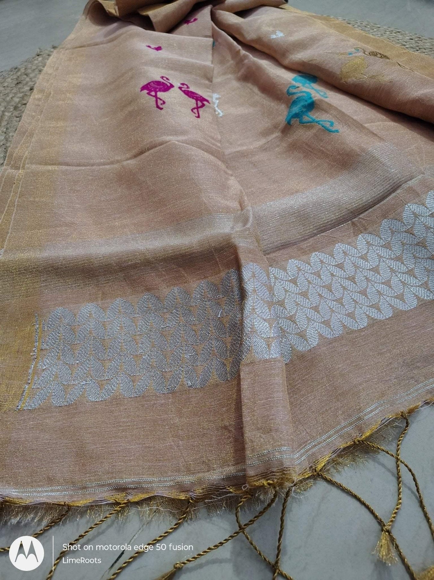 JATAKA- Two tone Peach, design view 3